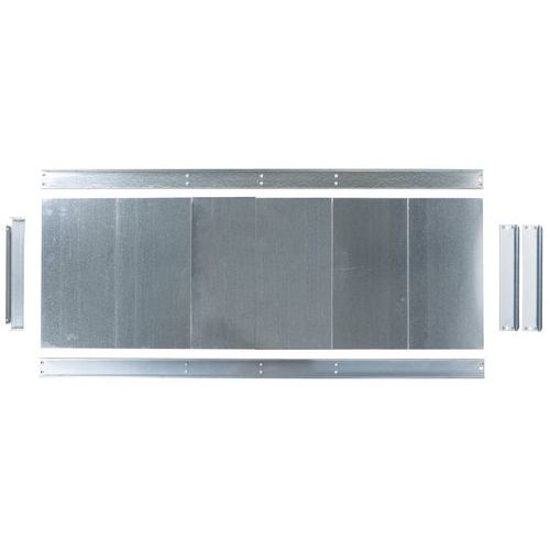 Livello supplementare in metallo con corrente zincato 1830x455mm Rapid 1,