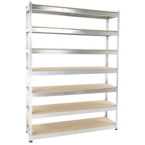 Scaffalatura per archivi Rapid 1 2440x1830x610 7 rip. zinc.,