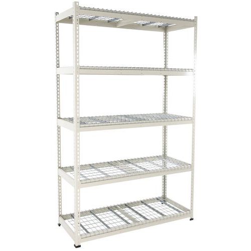 Scaffalatura Rapid 1 2440x1525x915 5 rip a griglia grigio,