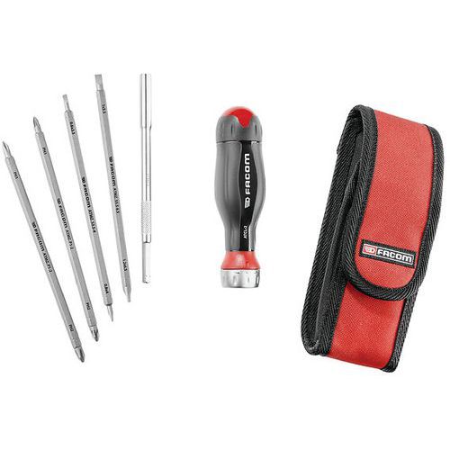 Cacciavite Multibit 3 in 1 da 5 lame,