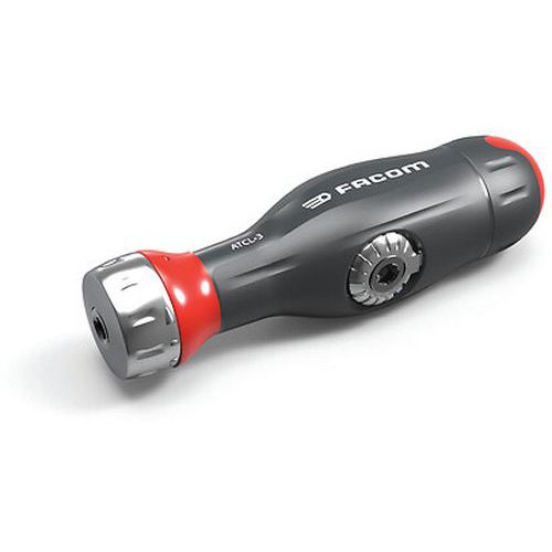 Maniglia per porta lame a doppio cricchetto,