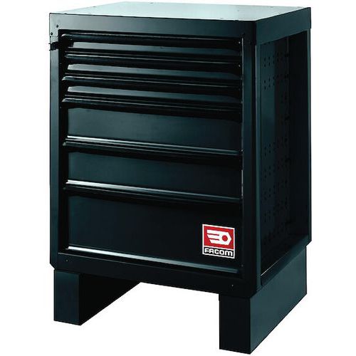 Mobile Basso 6 Cassetti Nero - Rws,