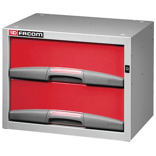 Cassetta Bassa Con 2 Cassetti,