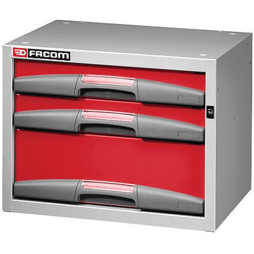 Cassetta Bassa Con 3 Cassetti,