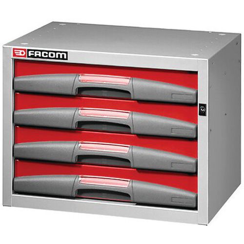 Cassetta Bassa Con 4 Cassetti,