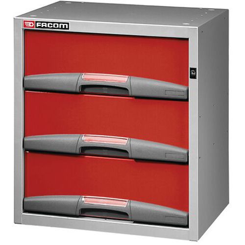 Cassettiera Alta Con 3 Cassetti,