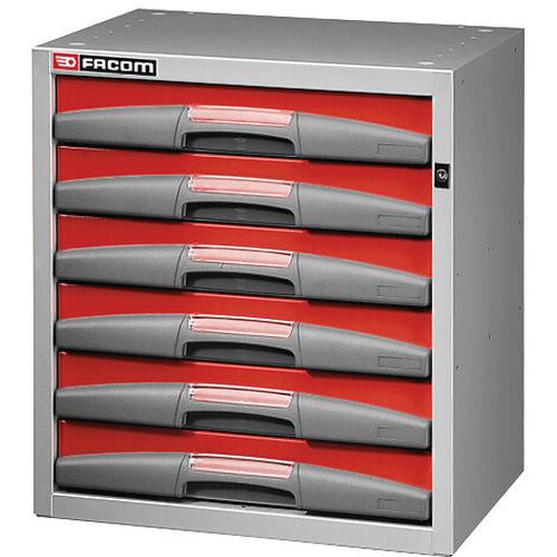 Cassettiera Alta Con 6 Cassetti,