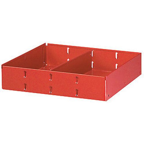 Scaffale Piccolo Con 2 Divisori Rimovibili,