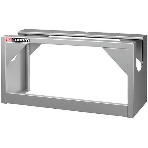 Base larga alta e aperta - Passaggio ruote - Assemblaggio morsa,