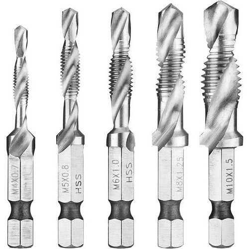 Set di 5 punte per maschiare,