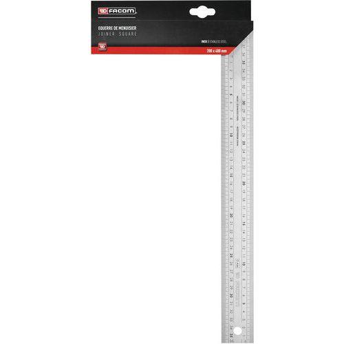 Squadra Da Falegname Inox 400 Mm,