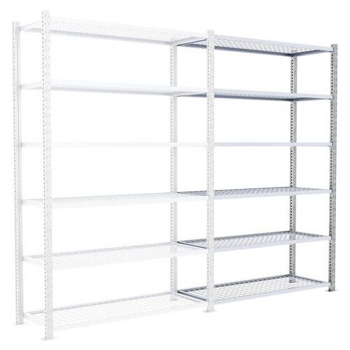 Kit elemento successivo Adaptiv 2500x1000x400mm, 6 ripiani,