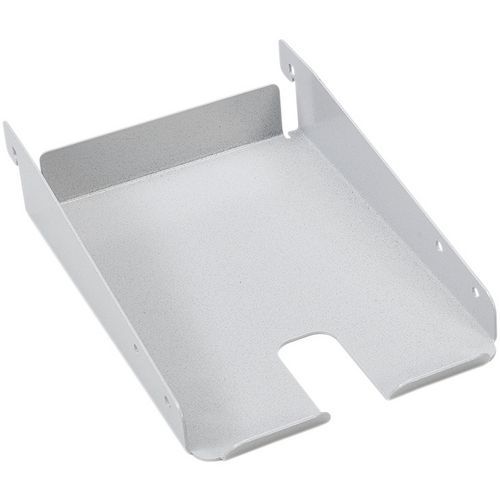 Ripiano supplement in acciaio per binari porta contenitori,