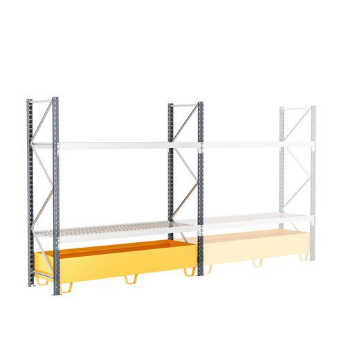 Kit el partenza 2000x1800x600 2 livelli+vasca di raccolta,