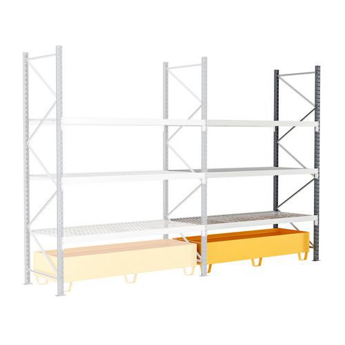 Kit el successivo 2500x1800x600 3 livelli F65+vasca raccolta,