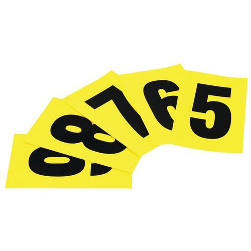 Scatola di cifre da 0 a 9 da 230x140 mm - Manutan,