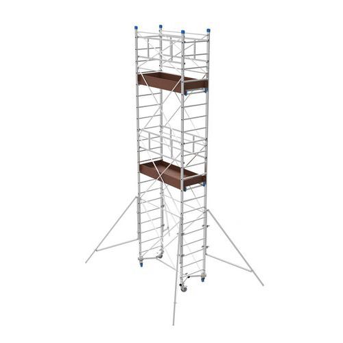 OLYMPO  PONTEGGIO ALLUMINIO  H M 6,20 EN 1004,