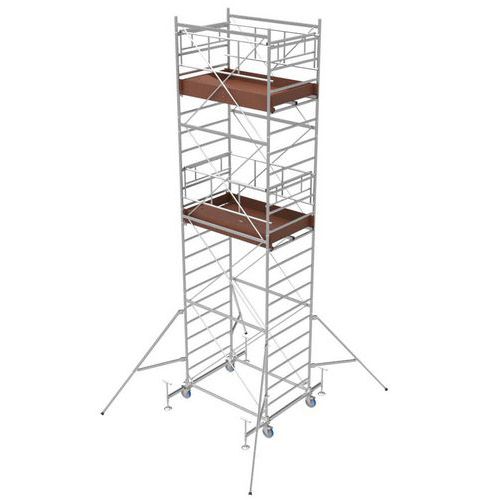 SYSTEM 100X180 PONTEGGIO ACCIAIO H M 6,50 -  EN 1004,