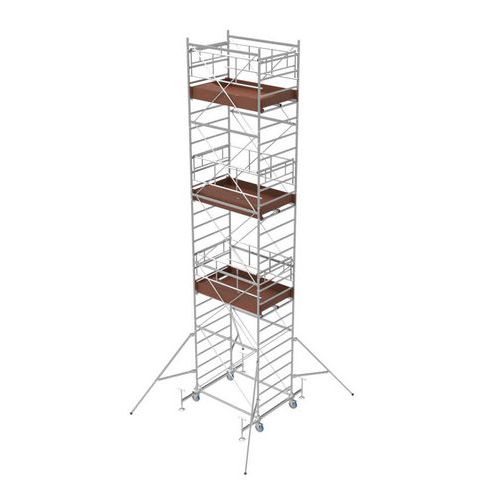 SYSTEM 100X180 PONTEGGIO ACCIAIO H M 8,00 -  EN 1004,