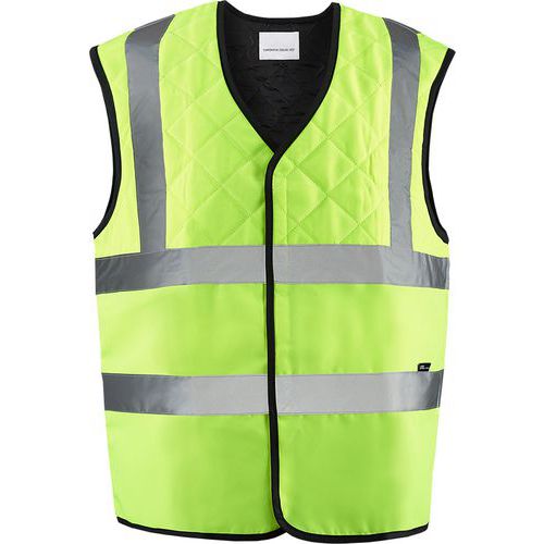 HPXfresh - gilet rinfrescante nero | Gilet refrigerante | Gilet per adulti - unisex - con protezione renale | S