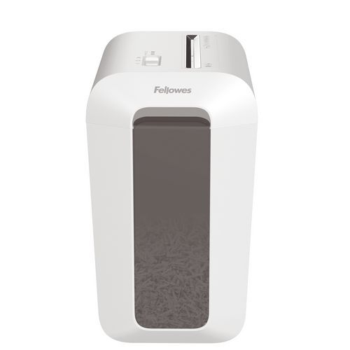 Distruggidocumenti LX65 bianco taglio incroc P4-10 fogli-22L,