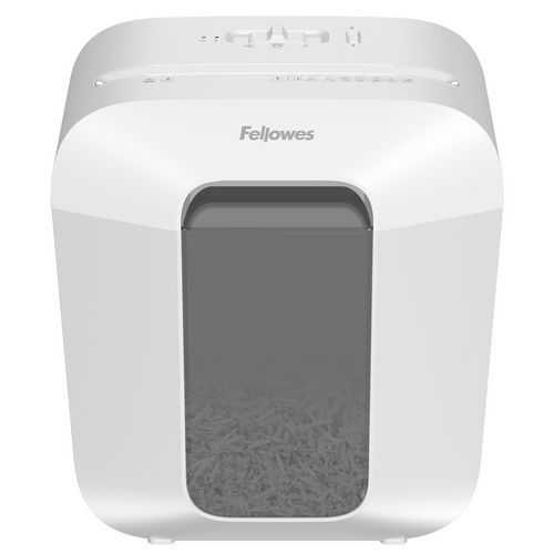 Distruggidocumenti LX25 bianco taglio incr P4-6 fogli-11.5L,