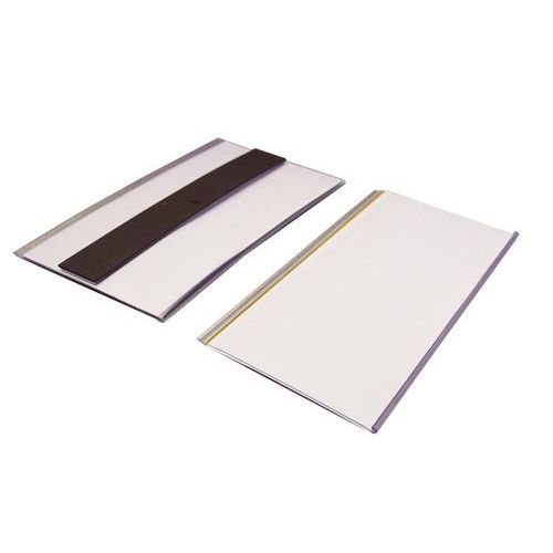 Portaetichette magnetico extra large 125 mm x 200 mm,