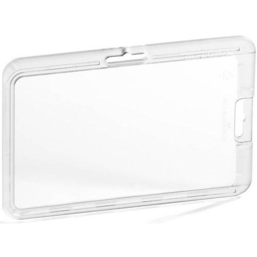 Porta-badge permanente per 1 tessera di sicurezza,