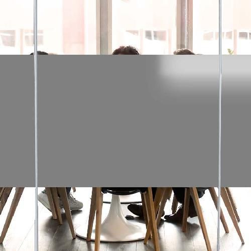 Pellicola per vetrata opacizzante grigia-Larghezza 123,