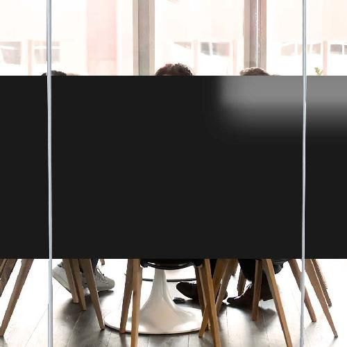 Pellicola per vetrata opacizzante nera-Larghezza 152,