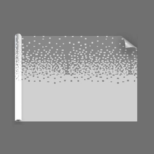 Pellicola decorativa opaca con motivi pixel degressivi-L 152,