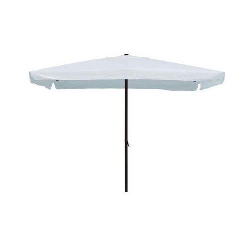 Ombrellone bianco da esterno rettangolare in acciaio 2mx3m,