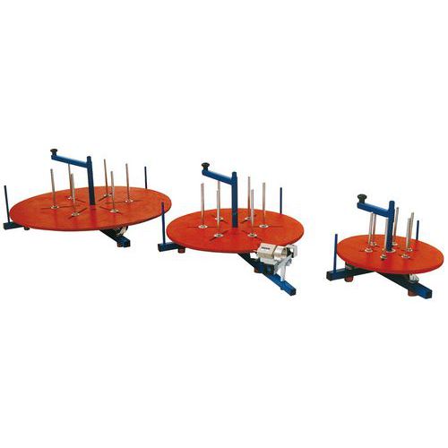 Avvolgitore senza contametri modello da tavolo 1 ripiano diam. = 800 mm,