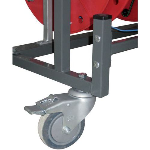 Kit rotelle per scaffalatura per bobine e corone,