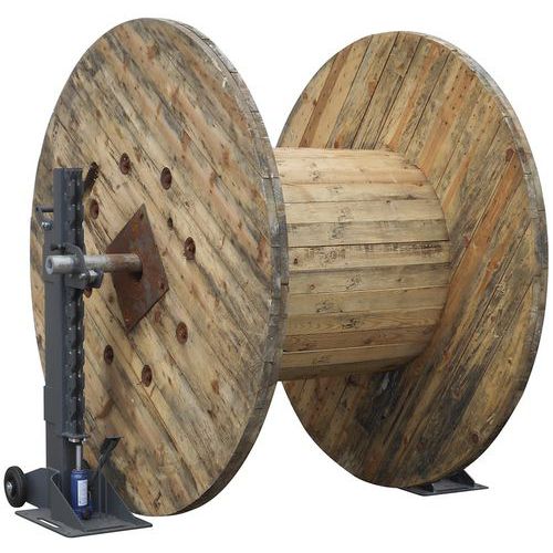 Supporti per bobina idraulica - Portata 6000 kg,