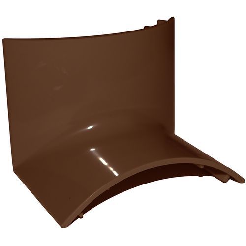 Giunzione orizzontale-verticale per canalina PG12 marrone,