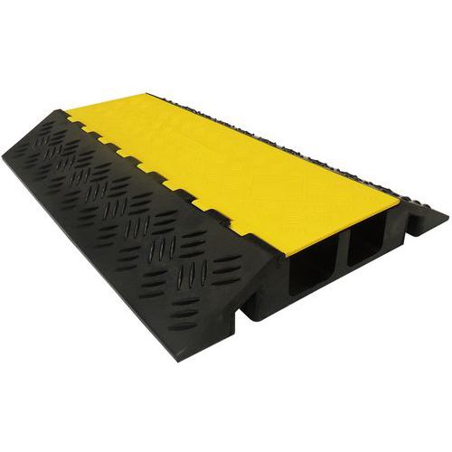 Pedana passacavo COBRA - Passaggio veicoli - 90cm 2 canali,