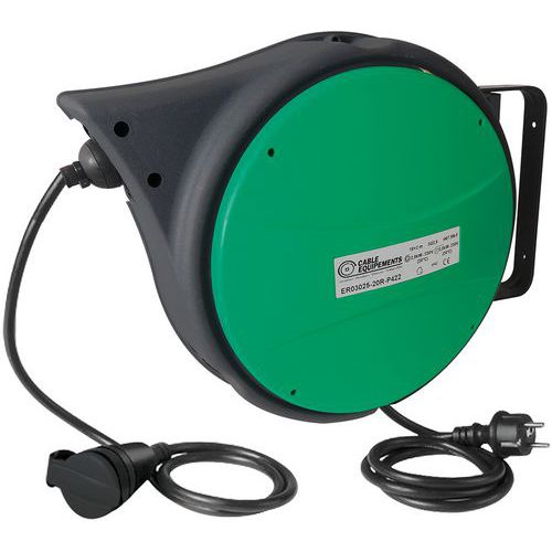 Avvolgitore a richiamo automatico - 18+2 m 3G2,5²,