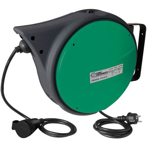 Avvolgitore a richiamo automatico - 15+2 m 3G2,5²,