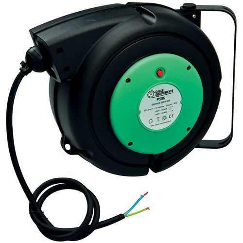 Avvolgitore a richiamo automatico P506 - 9+1m 3G1,5²,