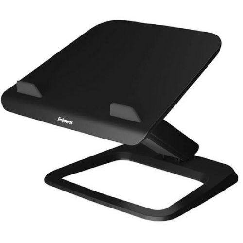 Supporto laptop HANA struttura in acciaio piano ABS - nero,