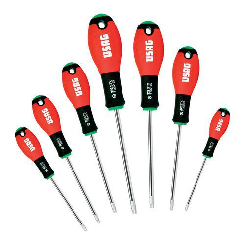 Serie di 7 giraviti con impronta TORX® Tamper Resistant,