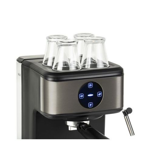 Macchina Caff&egrave; Espresso AMZCHEF 20 Bar - Compatta, Con Schiumalatte, Serbatoio 1.2L, Acciaio Inox