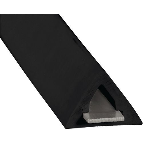 Finecorsa lineare a delta 60 x 75mm nero,
