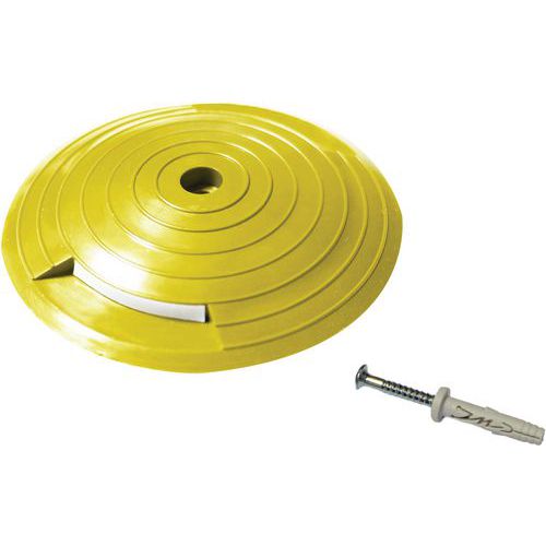 Paletto di delimitazione catarifrangente giallo,