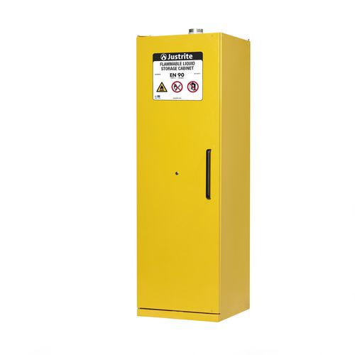 Armadio di sicurezza EN 90 min 60cm x 207cm giallo Justrite,