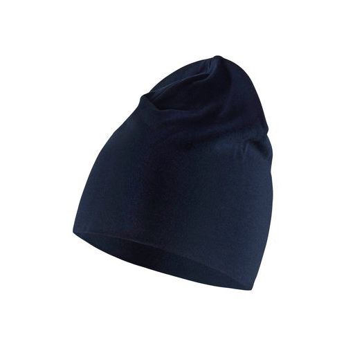 Cappello stretch di cotone taglia unica blu marina scuro,