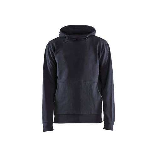 Maglia da lavoro con cappuccio blu marina scuro,