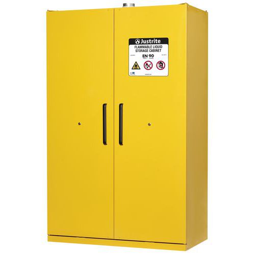 Armadio di sicurezza EN 90 min 120cm x 207cm giallo Justrite,