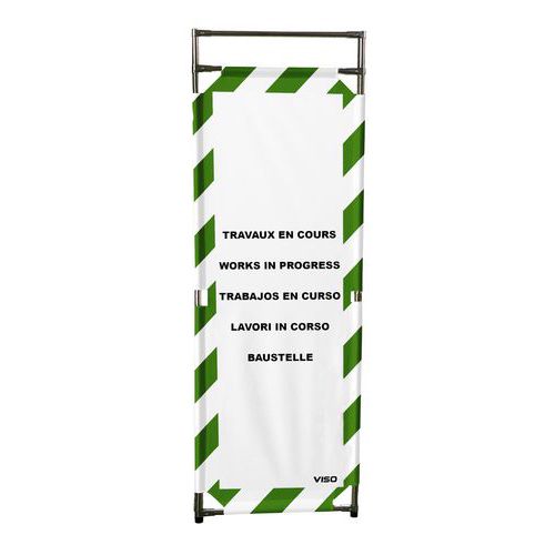 Barriera di protezione 1 pannello 1,80m Lavori in corso ,